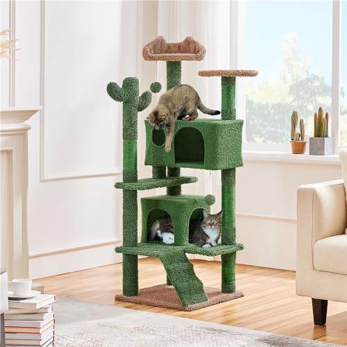 Cactus Cat Tree for Indoor Cats
