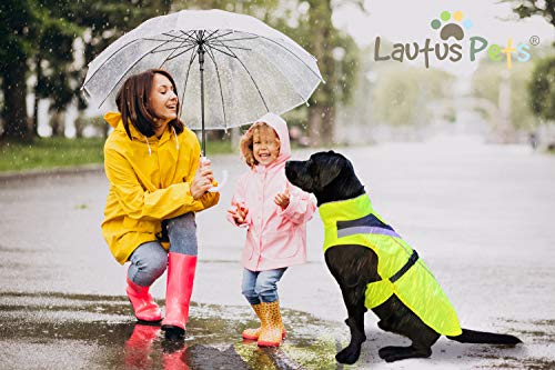 Waterproof Dog Rain Coat (Yellow / XX-Large)