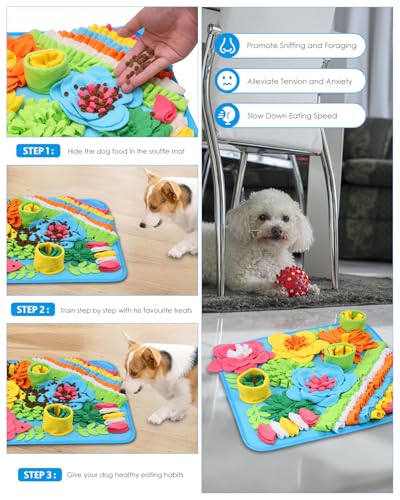 Snuffle Mat for Dogs (Blue)