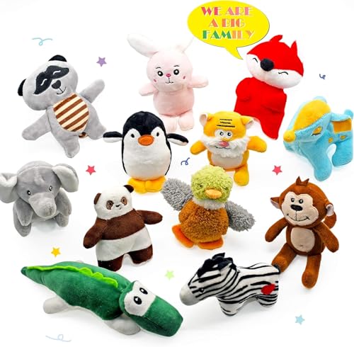 Dog Squeaky Toys for Small Dogs (12 Pack / Small)