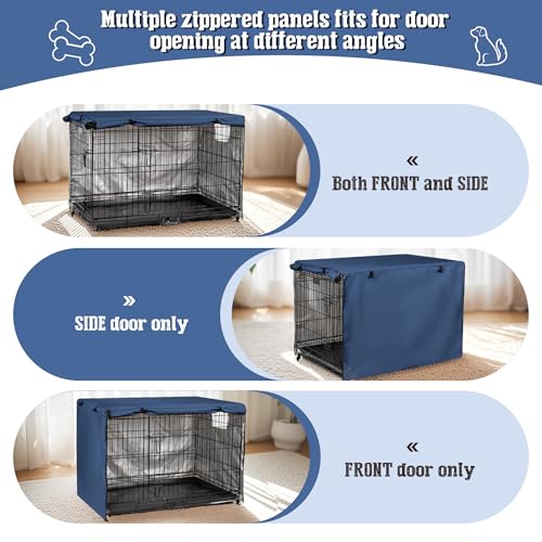 Replacement Dog Crate Cover (Navy Blue / 36 inch)