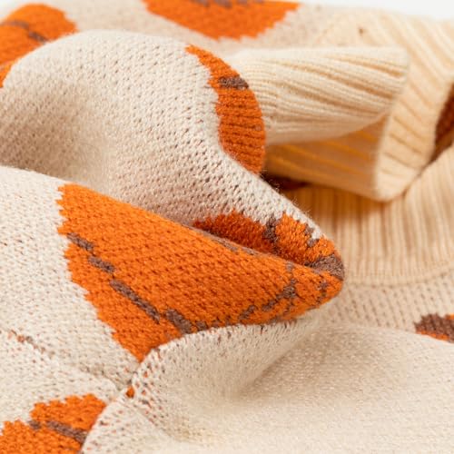 Pumpkin Dog Sweater (Small / Pumpkin)