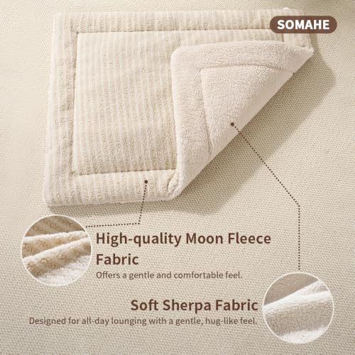 Self Warming Cat Bed Mat (Milk / M(23.6×15.7x 1.5inch))