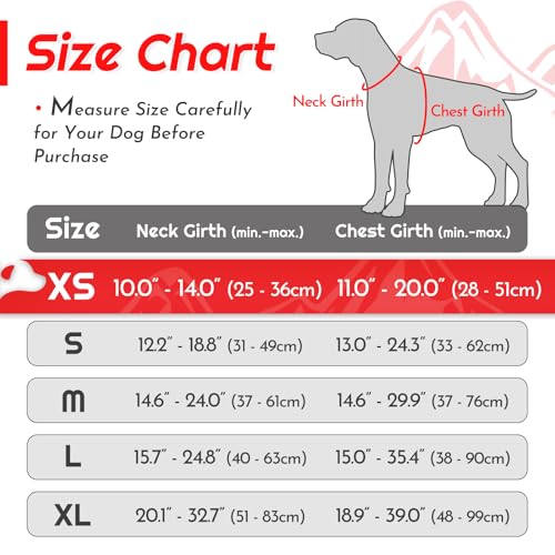 Dog Harness for Small Dogs (X-Small / Red)