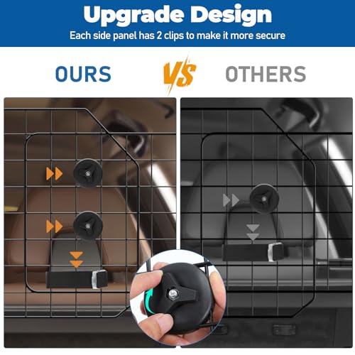 Car Dog Barrier for SUV Adjustable Heavy