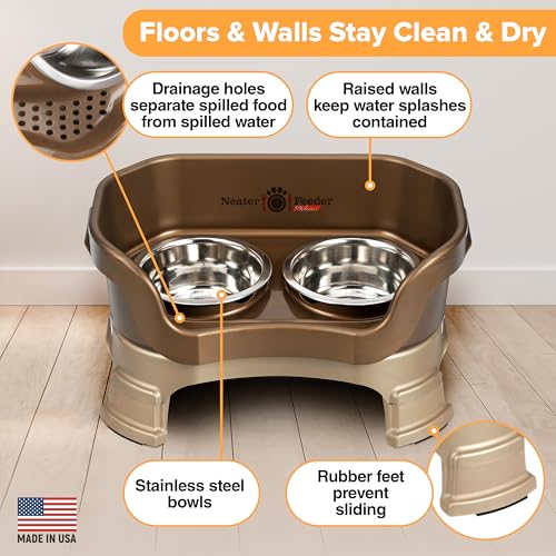 Neater Feeder Deluxe Mess (Small + Standard Bowl / Bronze)
