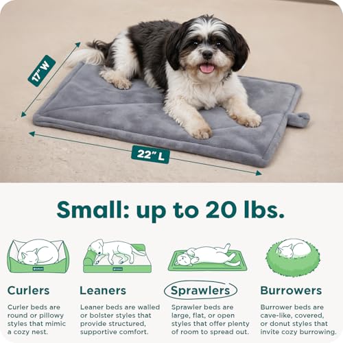 ThermaNAP Self Warming Cat Mat (Small - 22"L x 17"W / Gray)