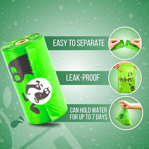 Dog Poop Bags Rolls (1 Count (Pack of 540))
