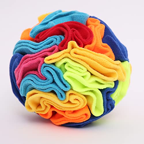Snuffle Ball Snuffle Ball for Small Dogs (Rainbow Ball / Small)
