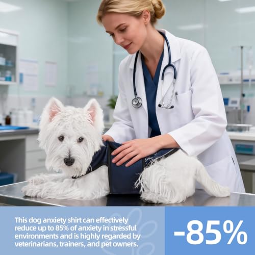 Dog Anxiety Vest (Blue / XS)