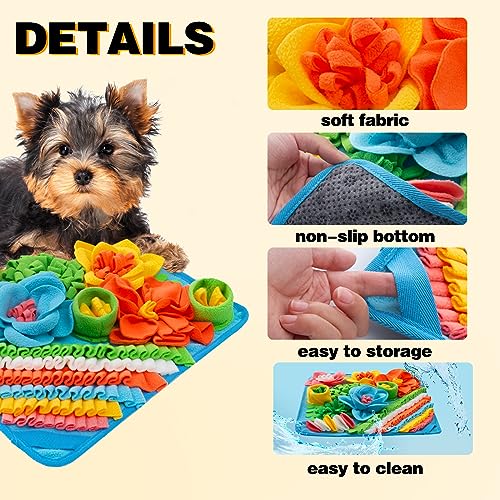 Snuffle Mat for Dogs (Blue)