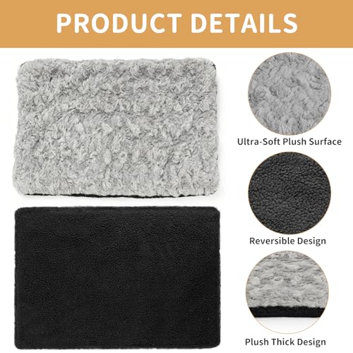 Self Warming Cat Bed Indoor (39x27 IN / Grey)
