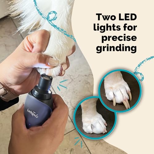 Pet Nail Grinder for Dogs and Cats (Dark Blue)