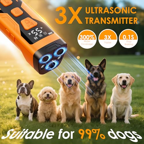 Anti Barking Device for Dogs (Orange)