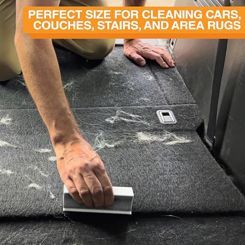 FurDozer Pet Hair Remover & Auto Detailing Tools (Gray / (2 Pack) - X3 PRO)