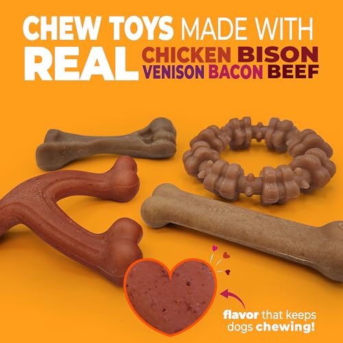 Strong Chew Dog Toy 4 (Bundle / Small)