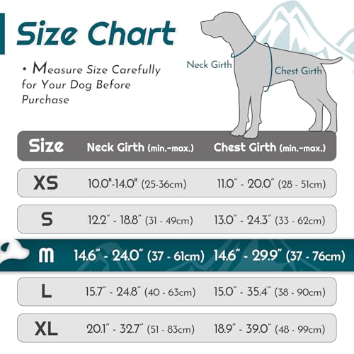 Dog Harness for Medium Sized Dogs (Medium / Dark Green)
