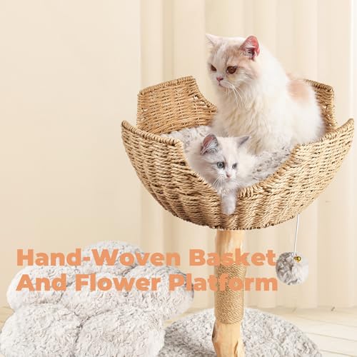 Modern Cat Tree (Bullet Gray / 39.3'')