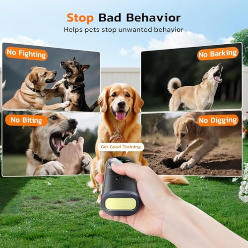 Dog Bark Deterrent Devices Anti Barking Device for Dogs Outdoor & Indoor