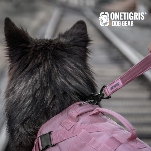 Short Traffic Dog Leash for Small Medium Large Dogs (M / Pink)