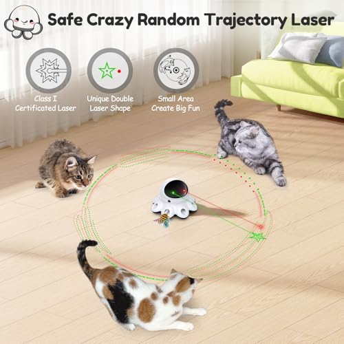 Cat Laser Toy (Black Base-Green Laser*1)