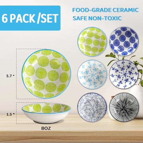 Ceramic Cat Food Bowls with Metal Holder (Classic Colors + Metal Stand)