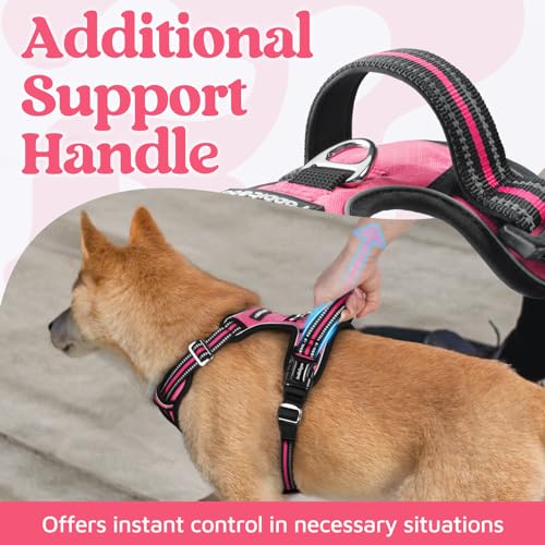 Dog Harness Small Sized (Pink / Small)