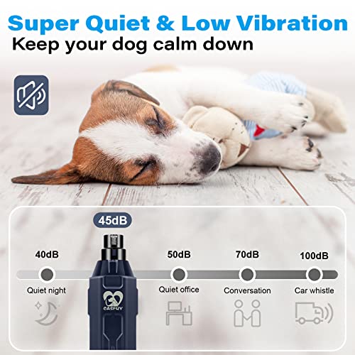 6 Speed Dog Nail Grinder (Blue)