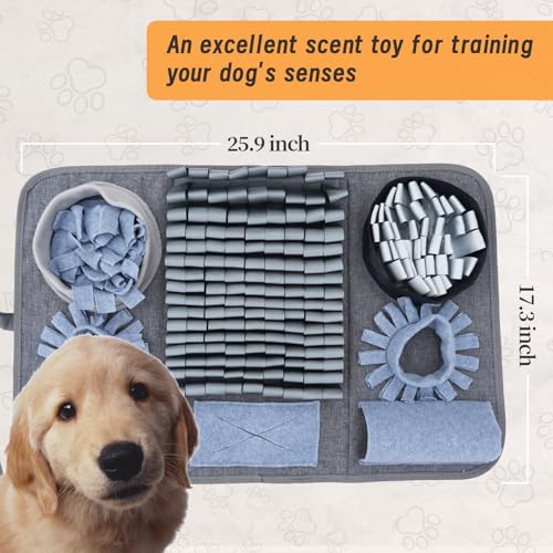 Dog Sniffing Mat (Silver-gray)