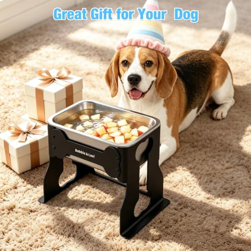 10" Elevated Dog Bowl (10" Height)