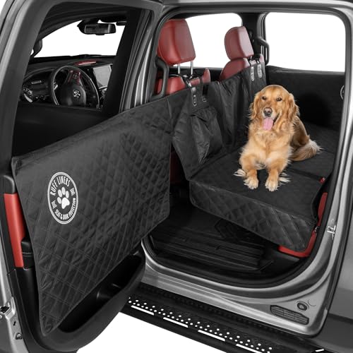 XL Back Seat Extender for Dogs (Black / XL - Full-Size Trucks)