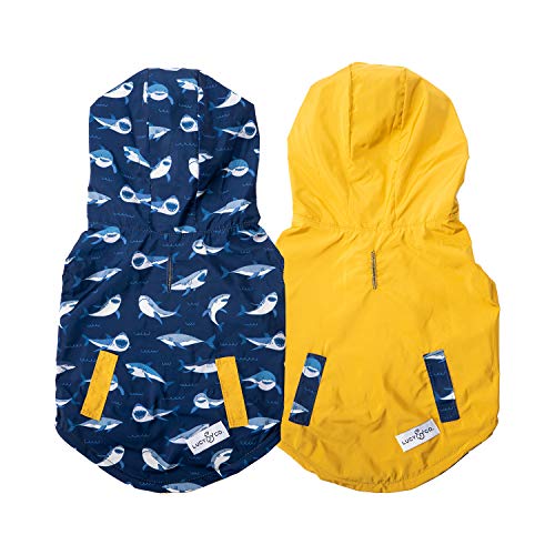 Reversible Raincoat for Dogs & Pets (Large)