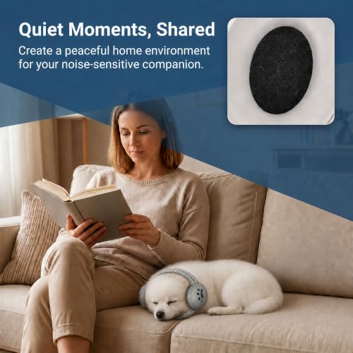 Upgraded Dog Ear Muffs for Fireworks & Thunder Calming - PetSolution