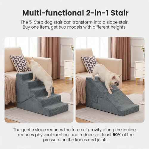Dog Stairs for Small Dogs 22" H