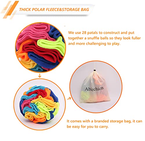 Snuffle Ball Snuffle Ball for Dogs (Rainbow Ball / Medium)