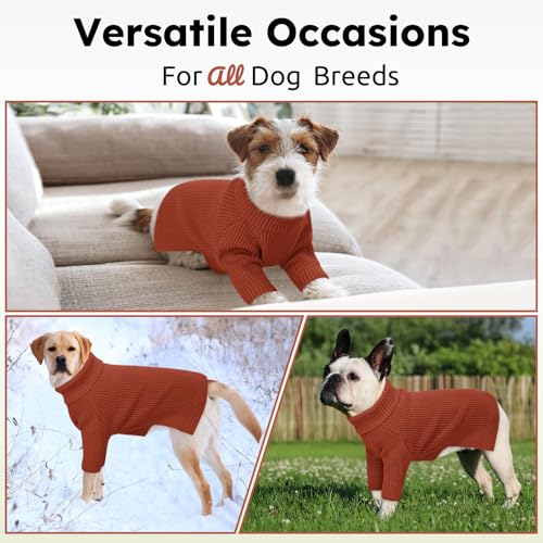 XXL Dog Sweater (Saddle Brown / XX-Large)