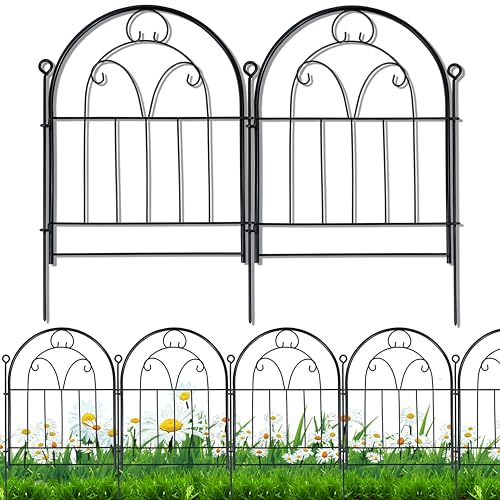Decorative Garden Fence 17in (21" High,11ft)