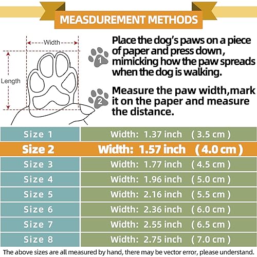 Dog Boots for Large Dogs (Light Pro / Width 1.57 in)