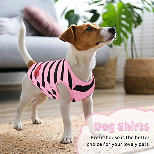 Dog Shirts for Medium Dogs (Light Pink-Vest / Medium)