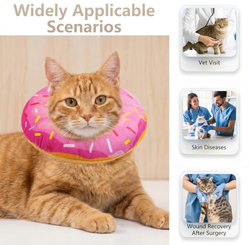 Cat Cone Collar Soft (Pink / Small)