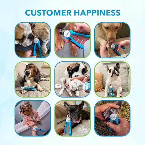 Large Dog Nail Clippers with Safety Guard to Avoid Over (Large/Medium)
