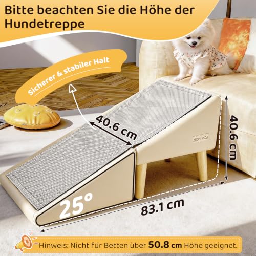 Dog Ramp for Couch (Beige)