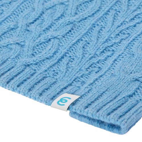 Dog Sweater Award Winning Christmas Sweater (20 inch (Pack of 1) / Alaskan Blue)