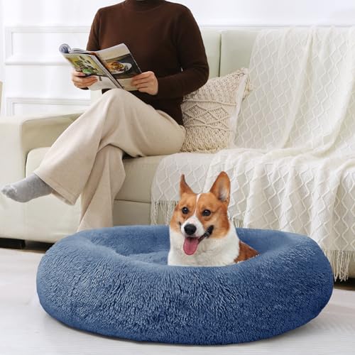 Dog & Cat Bed (23" / Medium Blue)