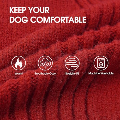 XXXL Dog Sweater (Red / XXX-Large)