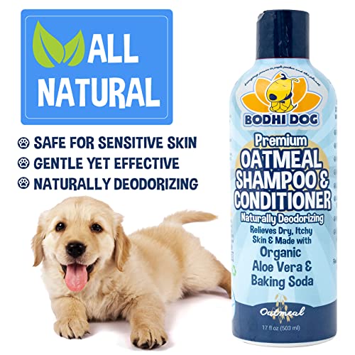 Grooming Bundle (1 Pack + 17 Ounce Shampoo / Blue + Shampoo)