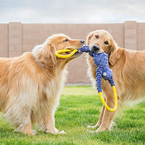 RopeTugz Durable Dog Pull Rope Toy (Blue / 28 x 5 x 5 in)
