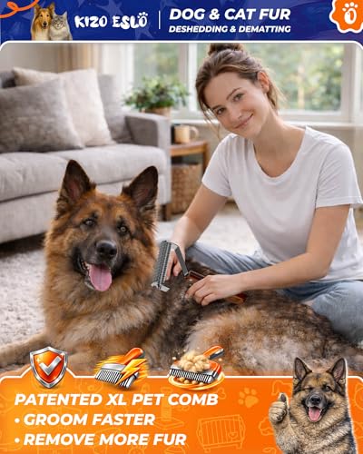 Undercoat Rake for Dogs & Cats (2X-Large)