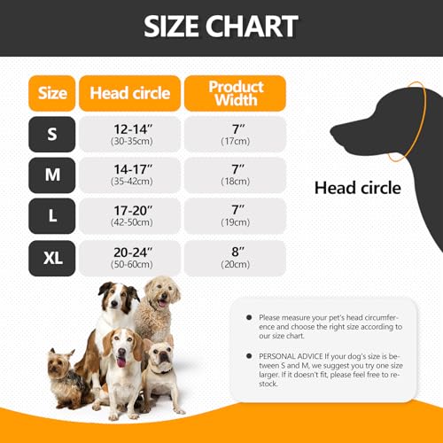 Dog Head Wrap (Grey / X-Large)