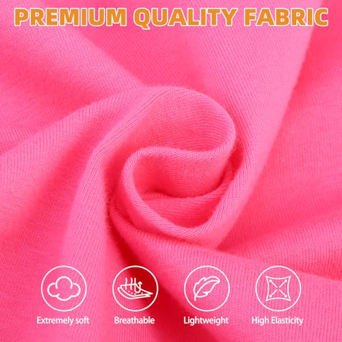 Girl Dog Clothes for Large Dogs (Pink & Rose / X-Large(Chest 26", Back 19"))